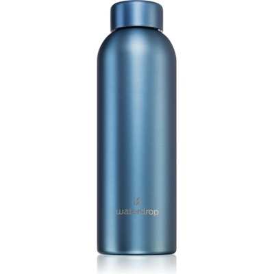 Waterdrop Thermo Steel Metal nerezová láhev na vodu barva Blue Brushed 1 ks