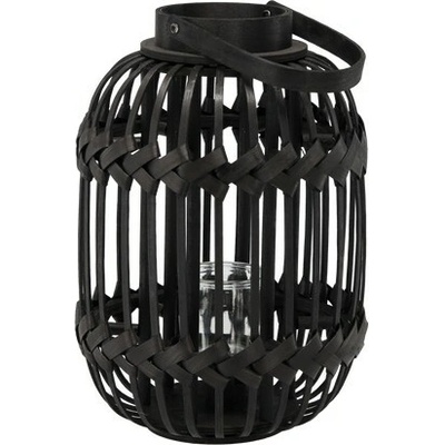 Pro-Tech shop Lampáš kovový so sklenenou vložkou 38/51cm čierny 66893
