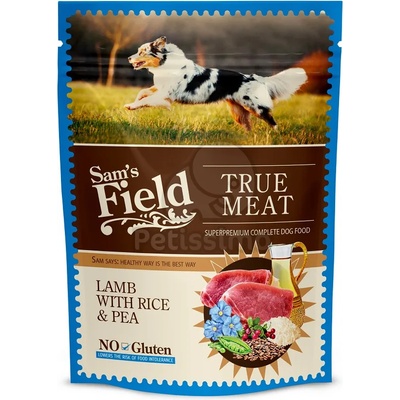 Sam's Field True Meat Lamb with Rice & Pea в алумиева опаковка 260 г