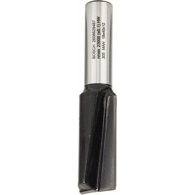 BOSCH Drážkovací frézy 12 mm, D1 18 mm, L 40 mm, G 81 mm