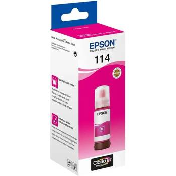 Atrament Epson 114 Magenta - originálny