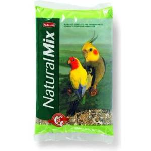 Padovan Naturalmix Parakeets Пълноценна храна за средни папагали 850 гр