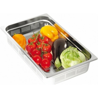Dierkovaná gastronádoba GN 1/1 nerezová 325 x 530 mm, h 40 mm 3160108