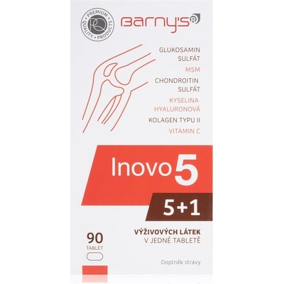 Barny's Inovo 5 na výživu kĺbov a chrupaviek 90 tabliet