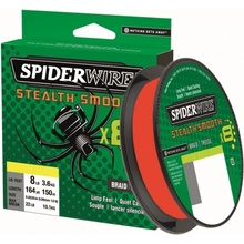 Spiderwire Pletená Šňůra Stealth Smooth8 Zelená 2000m 0,05mm 5,4kg