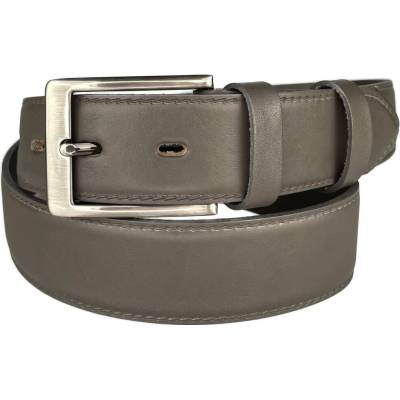Penny Belts pánský kožený opasek 35-020-4-50 šedý