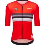 Santini Фланелка с къс ръкав за колоездене Santini UCI World Champion Jersey Cycling jersey - Switzerland - размер XS (056-3881-0810)