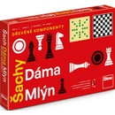 Šachy Dáma Mlýn