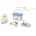 Tooky Toy Играчка Tooky: кутия за риболов 3 в 1, дърво