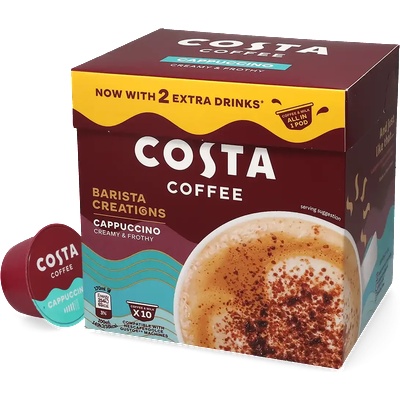 Costa | Cappuccino - 10 капсули за Dolce Gusto