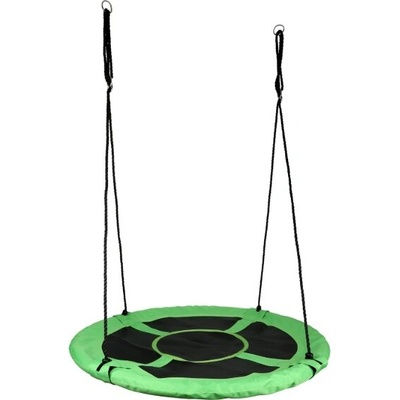 Wonderland Závesná hojdačka hojdací kruh 113 cm zelený