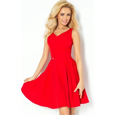 Numoco Миди рокля в червен цвят 114-3nmc-539 - Червен, размер l