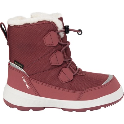 Viking Детски зимни ботуши Viking Kid's Toasty Warm GTX Zip Winter boots - Dark Pink - размер 27 (EU) (702-4633-0216)