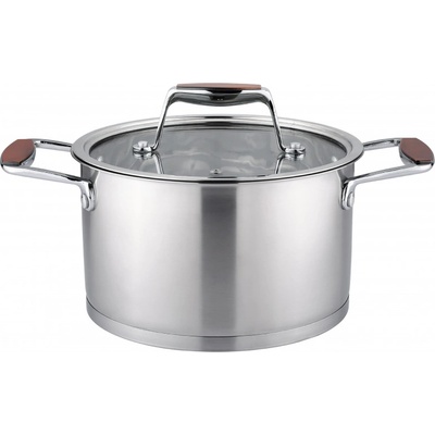 Voltz Тенджера Oliver Voltz OV51210P20 Berlin Premium Collection, 20 см, 3.6 л, Неръждаема стомана 18/10, Индукция, Инокс (OV51210P20)