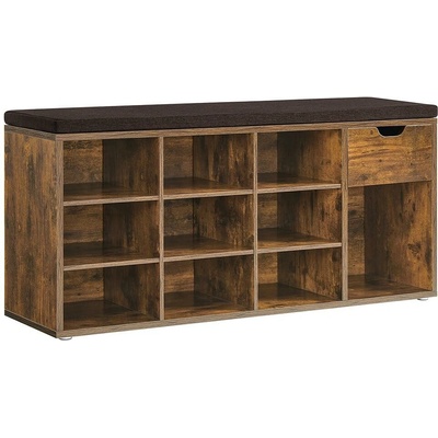 Houseland Vasagle Crypto hnědý/černý – Zboží Dáma