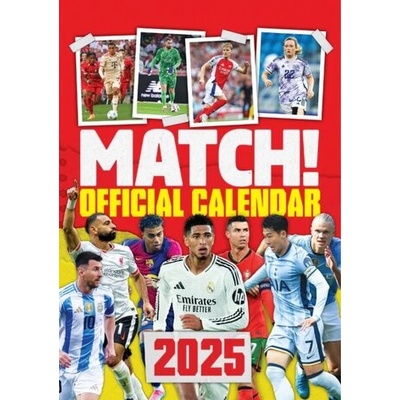 Oficiální nástěnný Match! Magazine A3 29,7 x 42 cm 2025