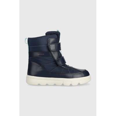 Geox snehule J Willaboom Girl B A J36HWD 0FU54 C4002 D Tmavomodrá