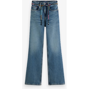 Scotch & Soda Сини дамски дънки с широки крачоли Scotch & Soda Scotch & Soda | Sin | ЖЕНИ | 28/32