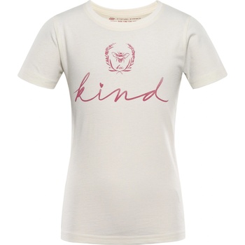 Alpine Pro Детска тениска от органична памук ALPINE PRO ECOMO 2 creme вариант pa ALPINE PRO | Bezhov | Момчешки | 152/158