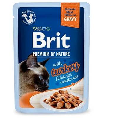 Brit Premium by Nature Cat Delicate Fillets in Gravy with Turkey 85 g