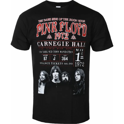 ROCK OFF мъжка тениска Pink Floyd - Carnegie '72 - ROCK OFF - PFECOTS01MB