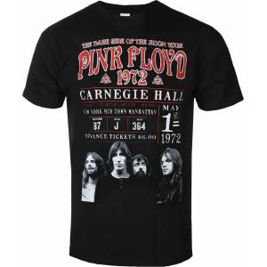 ROCK OFF мъжка тениска Pink Floyd - Carnegie '72 - ROCK OFF - PFECOTS01MB