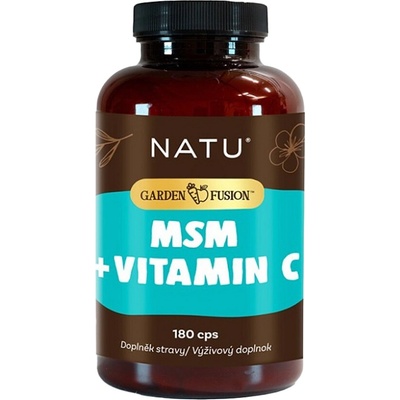 Natu Garden Fusion MSM 1500 mg s vitamínom C 180 kapsúl