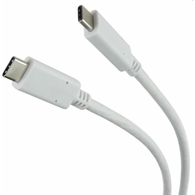 PremiumCord ku31cc1w USB-C M/M, 1m, bílý