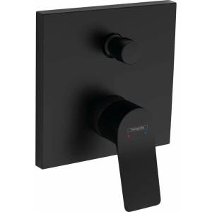Hansgrohe Вграден смесител за вана и душ Hansgrohe Vivenis, матово черен, без тяло за вграждане (75415670)