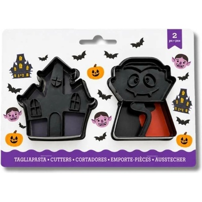 Dortisimo Vykrajovače Halloween Drakula a dom (2 ks)