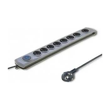 Qoltec Anti-surge bar QOLTEC Quick Switch 1.8M 8-SLOTS grey