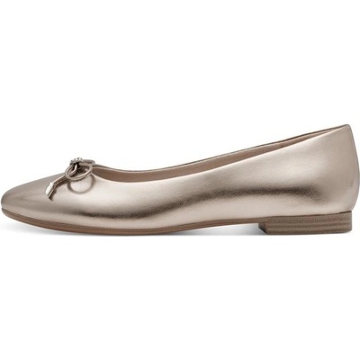 Tamaris baleríny s mašličkou 1-22105-44 light gold