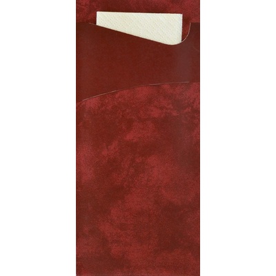 DUNI sacchetto tissue 190x85 mm bordeaux 100 ks