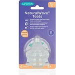 Lansinoh Комплект биберони Lansinoh - NaturalWave, 2 броя, 1 м+ (L-75900) - baby
