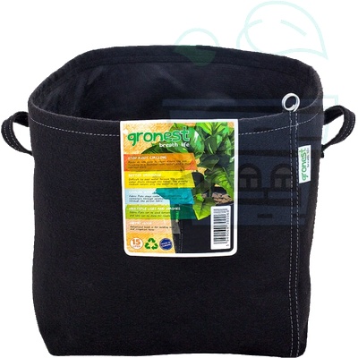 Gronest Текстилна саксия с дръжки Gronest Classic Pot 15л (8113)