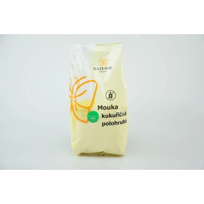 Natural Jihlava JK KUKUŘIČNÁ MOUKA POLOHRUBÁ 400 g