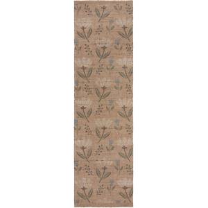 Flair Rugs Ръчно изработена пътека със смес от юта в естествен цвята 60x230 cm Arriana - Flair Rugs (503119375828)