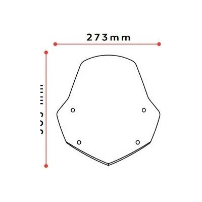 Plexi štít PUIG NEW. GEN SPORT 3767F tmavá kouřová