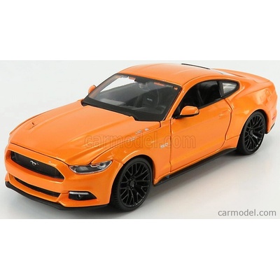 Maisto Ford USA Mustang 5.0 Gt Coupe 2015 Orange 1:24