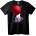 NOONEBRAND Тениска Pennywise Червен балон - XS, Black
