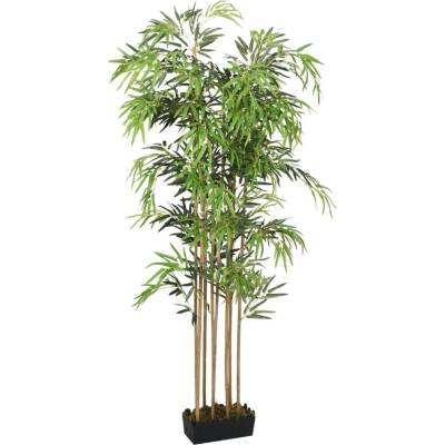 Umělý bambus 1 605 listů 180 cm zelený