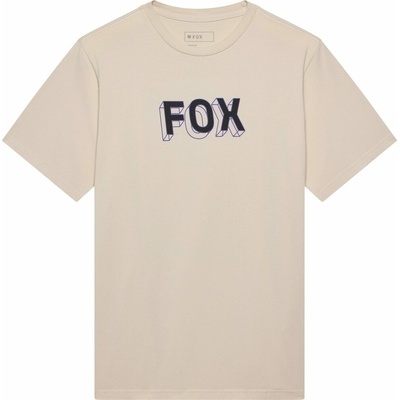 Fox Image print ss tee chalk