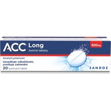 ACC LONG POR 600MG TBL EFF 20