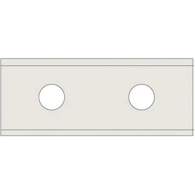 IGM N011-21445 - Žiletka tvrdokovová obdelníková Z2 - 20x14,3x2,5 UNI
