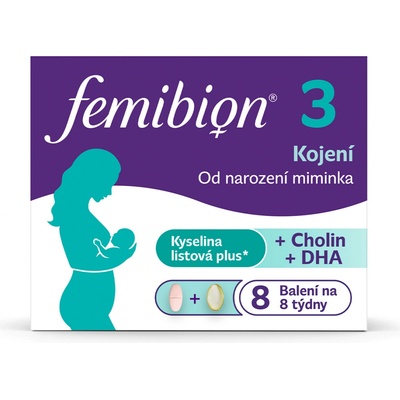 Femibion 3 Kojení 56 tablet + 56 tablet – Zboží Dáma