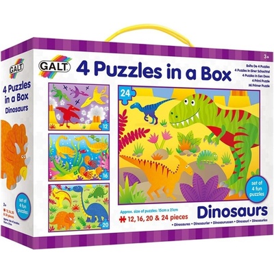 Galt V zemi dinosaurů 4v1 12,16,20,24 dílků