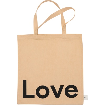 Design Letters Чанта за пазаруване Design Letters Love бежова (10503002WRMBEILOVE)