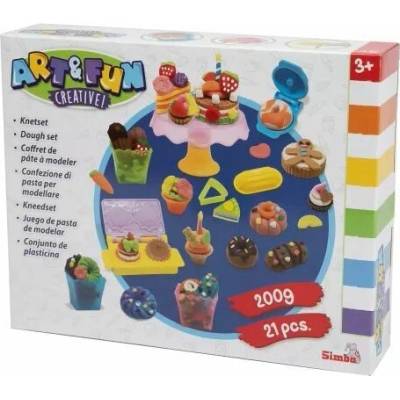 Simba Art&Fun: Sada na modelování dortů 21 ks