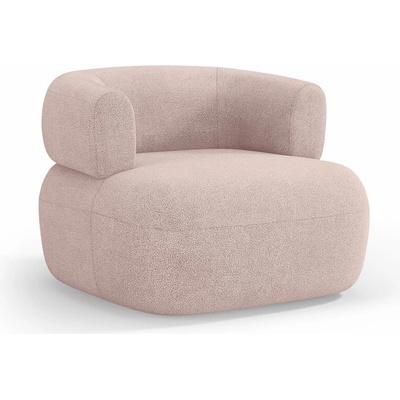 Micadoni Home Jenny svetloružové z textílie buklé