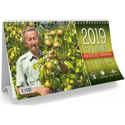 Rok v záhrade stolový kalendár 2019